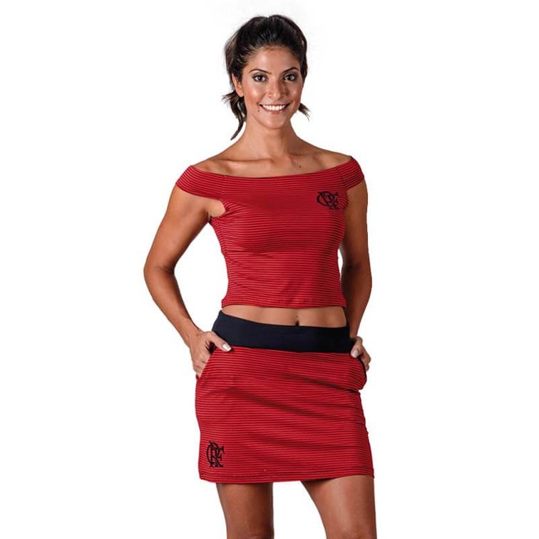 flamengo roupa feminina