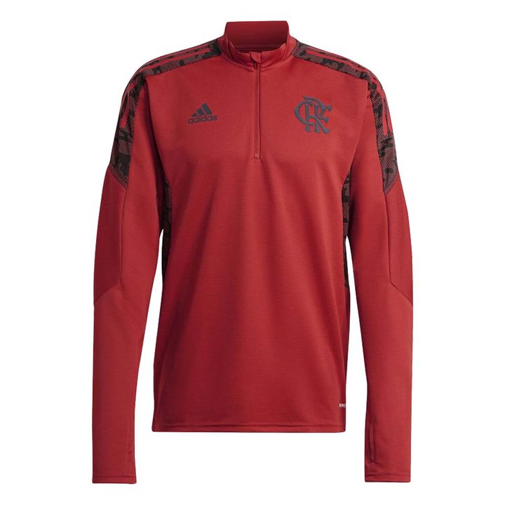 camisa flamengo treino vermelha