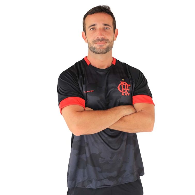 camisa flamengo shout