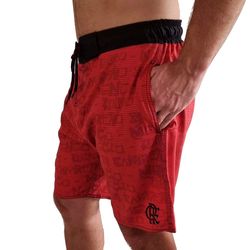 bermuda elastano do flamengo