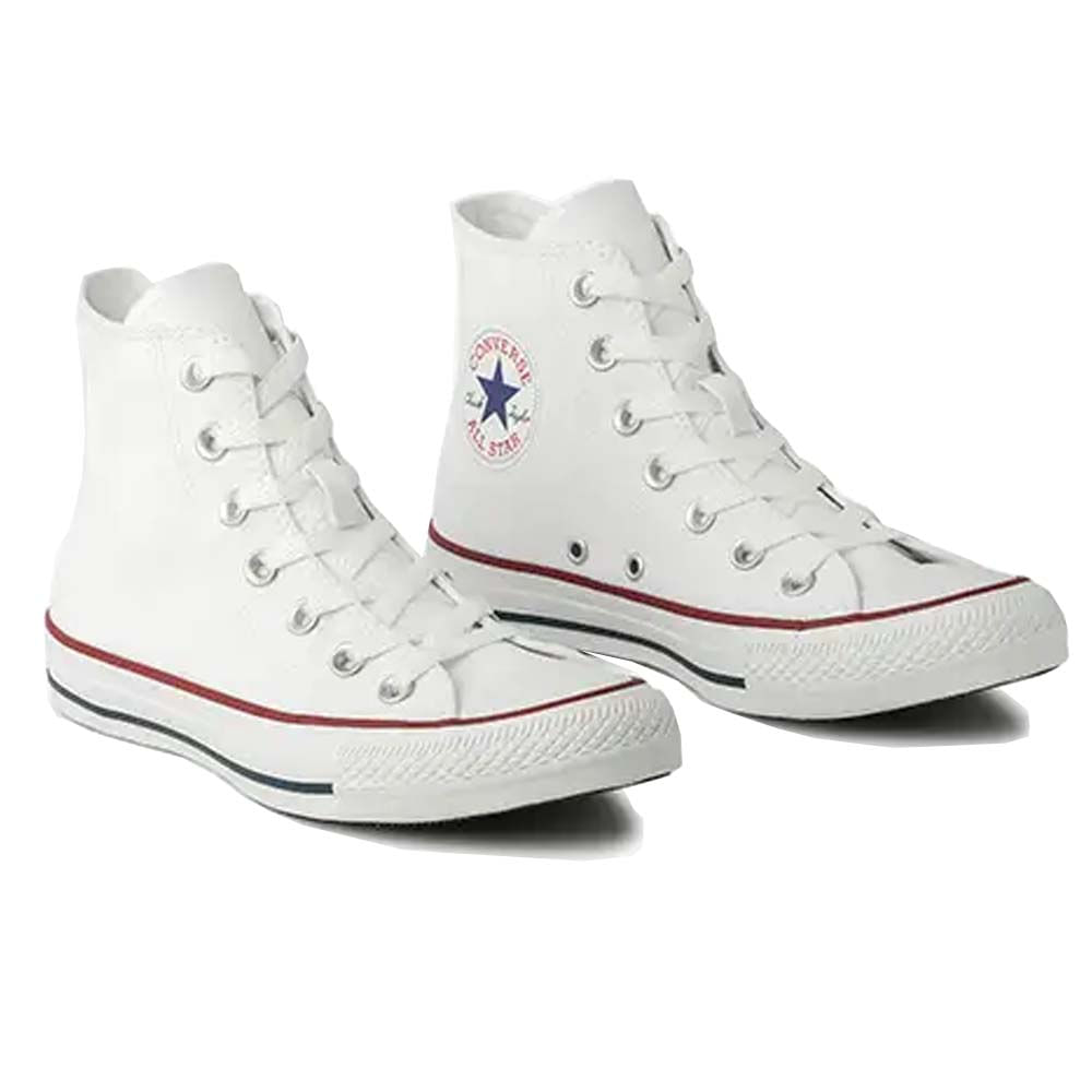 Tênis All Star Converse Chuck Taylor Cano Alto Branco CT00040001 - WQSurf