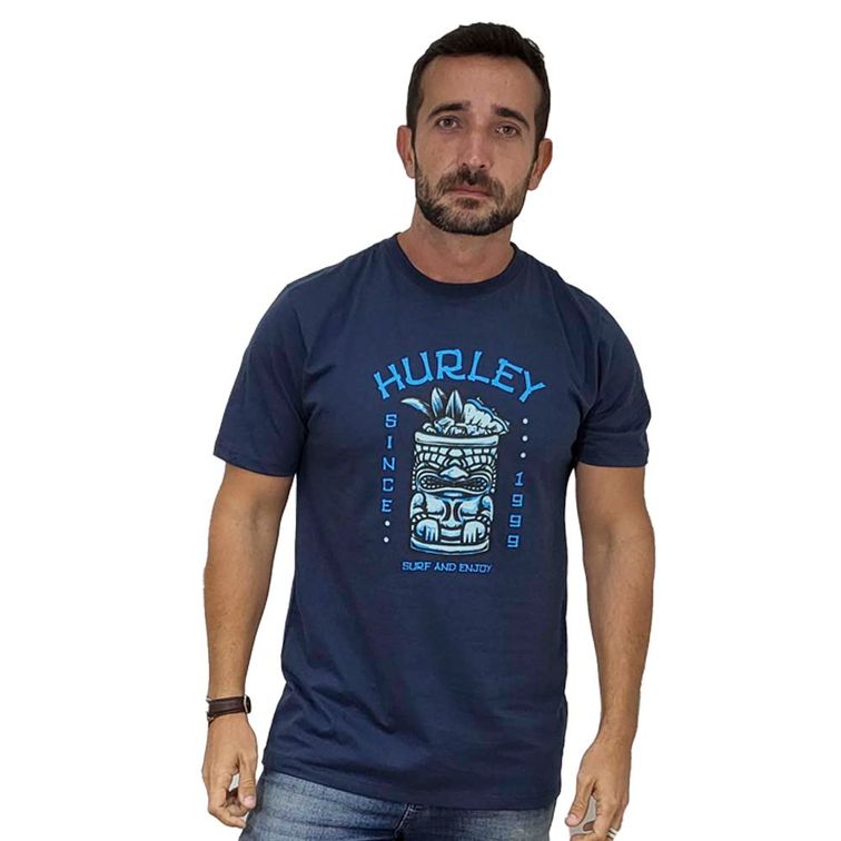 camiseta-hurley-azul-estampa